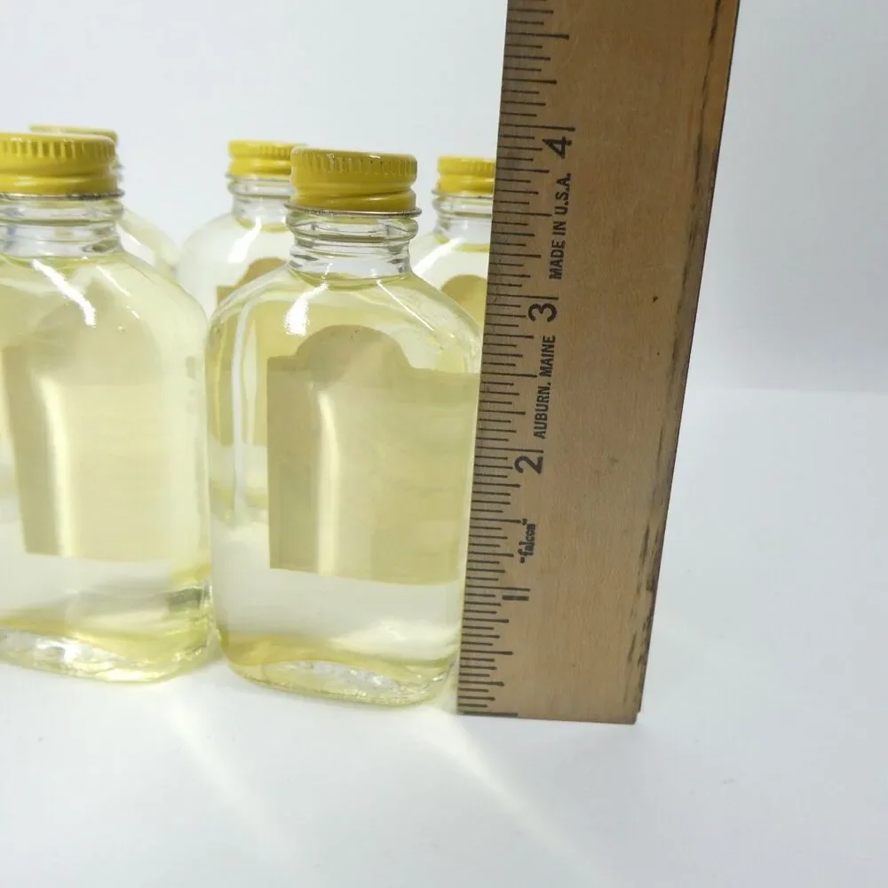 Scott’s Four Roses Brilliantine Hair Styling Oil NOS Vintage 2oz Bottles x5